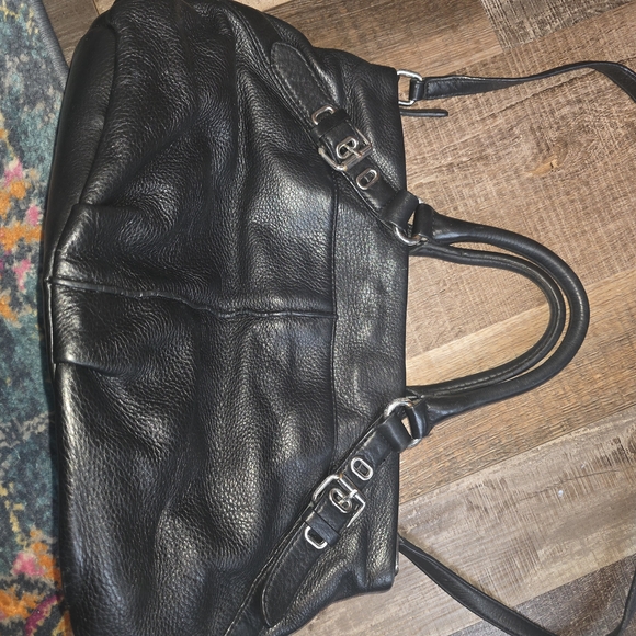 Calvin Klein Black Leather Handbag - Picture 6 of 10